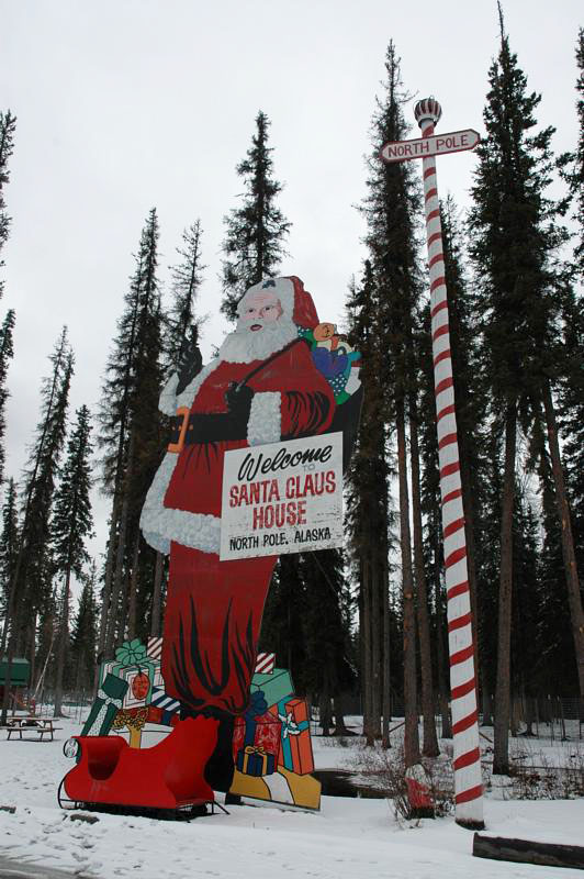 Santa at North Pole