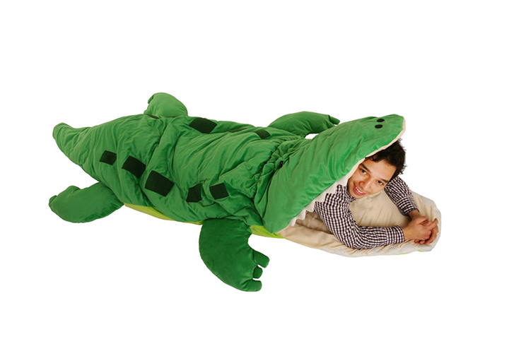 alligator sleeping bag