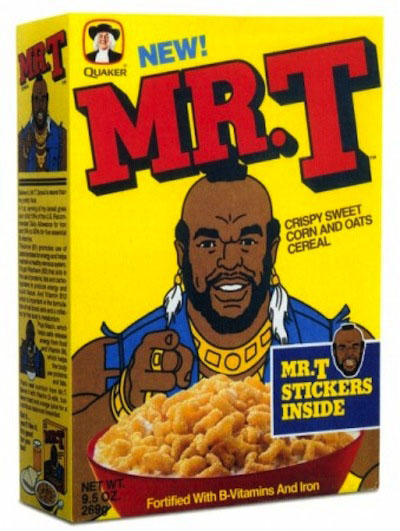 Mr. T cereal - Pee-wee's blog