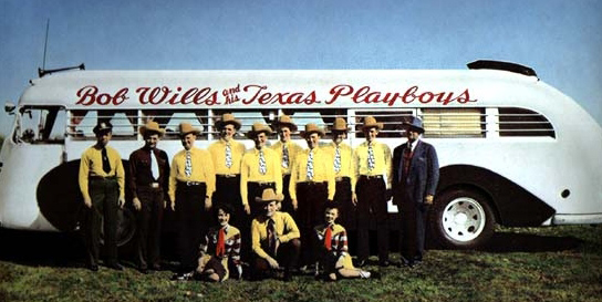 Bob WIlls Texas Playboys bus