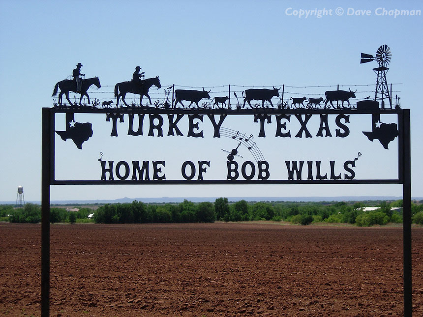 Home town of Bob Wills