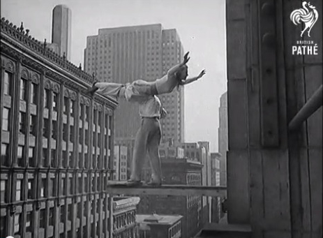 acrobats British Pathe