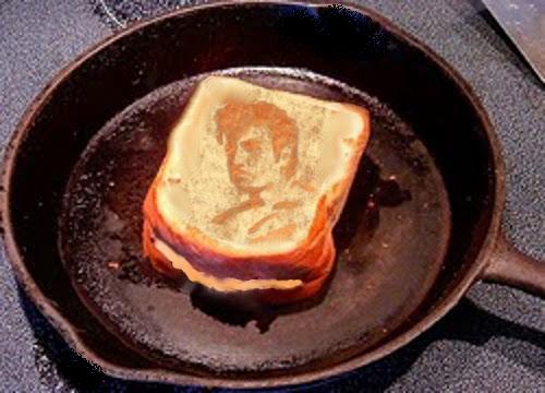 grilled Elvis