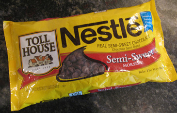 Nestle tollhouse chocolate chips