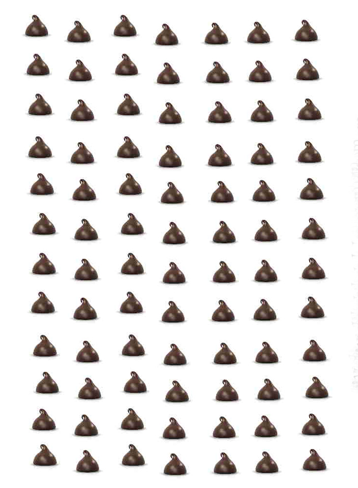 chocolate chips pattern