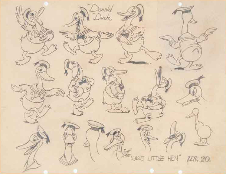 DonaldDuckModelSheet