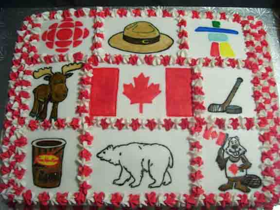 Canada cake #3