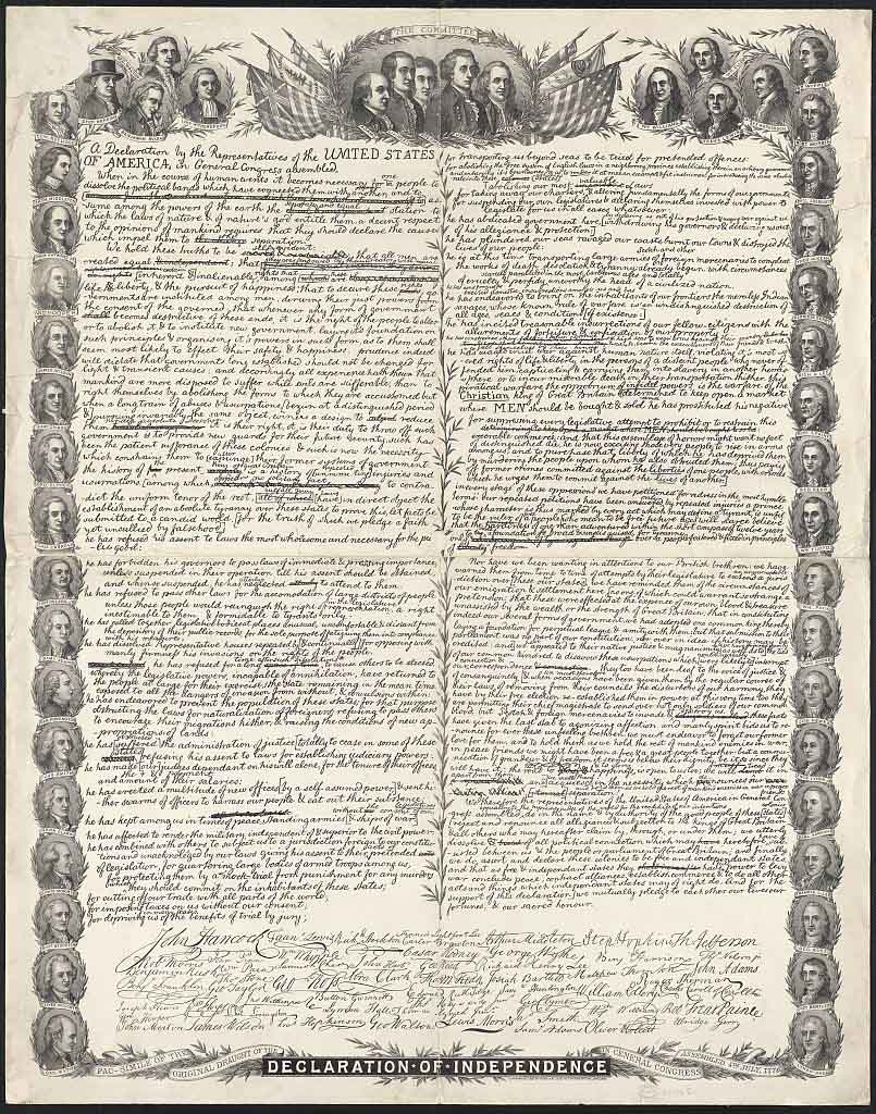 declaration of independence draft - Pee-wee's blog