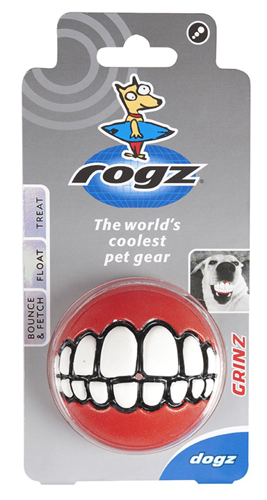 Rogz Grinz Treat Ball Dog Toy 3