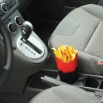 automobile french fry holder