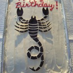 Scorpio cake