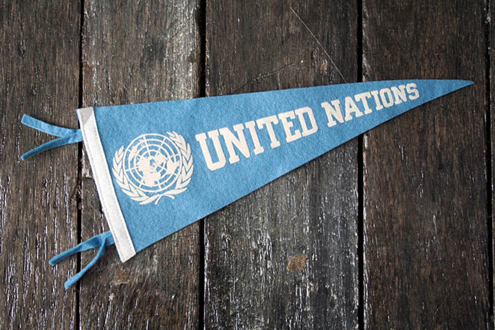 United Nations pennant