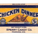 Chicken Dinner Candy Bar Wrapper