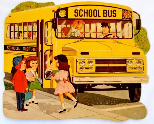 school bus drawing