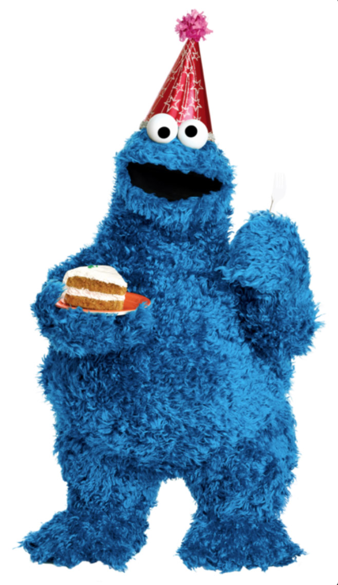 Cookie Monster Birthday Birthday Cards