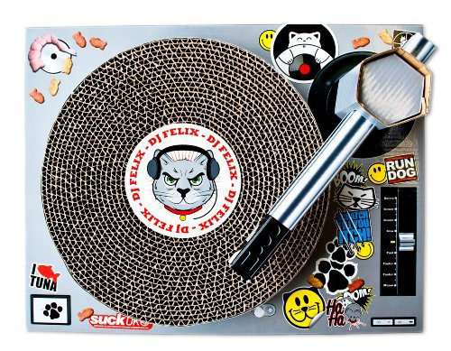 cat dj scratch turntable #2