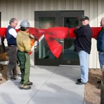 ribbon cutting Diamond Mountain Hotshots fire crew new headquarters photo via US Dept of the interior Bureau of Land Management