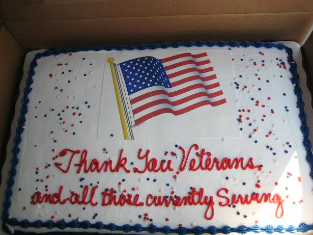 veterans day cake