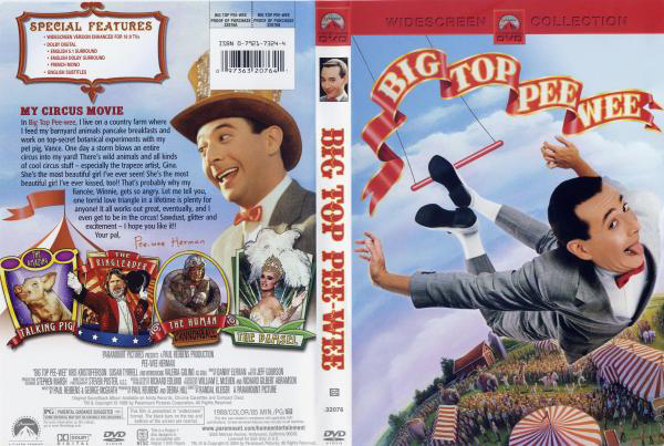 Big Top Pee-wee DVD
