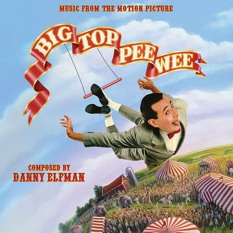 Big Top Pee-wee soundtrack reissue #1