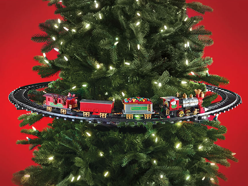 Christmas tree train #1