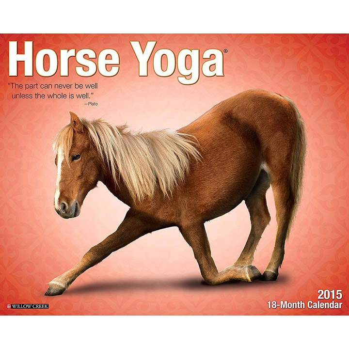 Horse yoga calendar