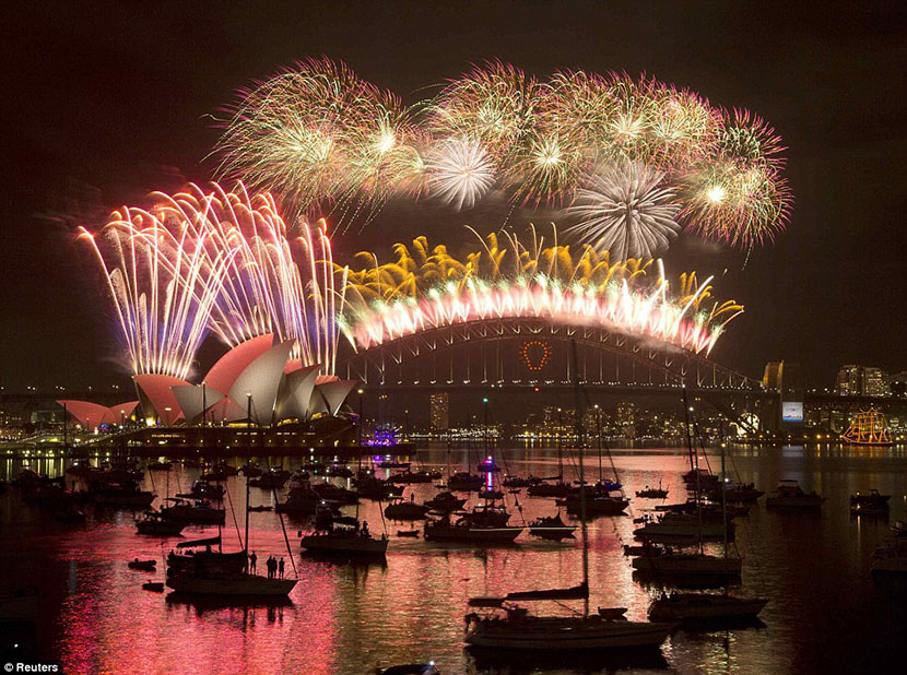 Sydney new years celebration