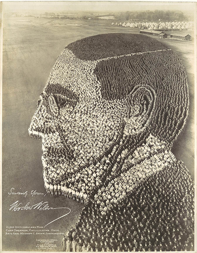 Woodrow Wilson made of people