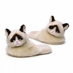 grumpy cat slippers