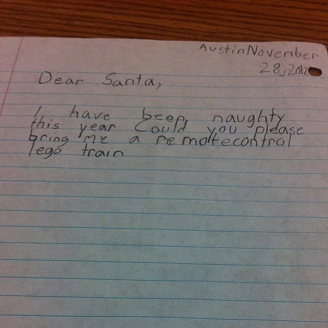 kids santa letters #3