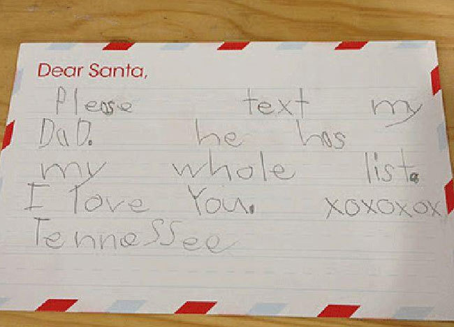 kids santa letters #4