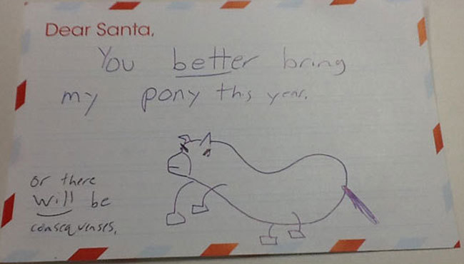 kids santa letters #6