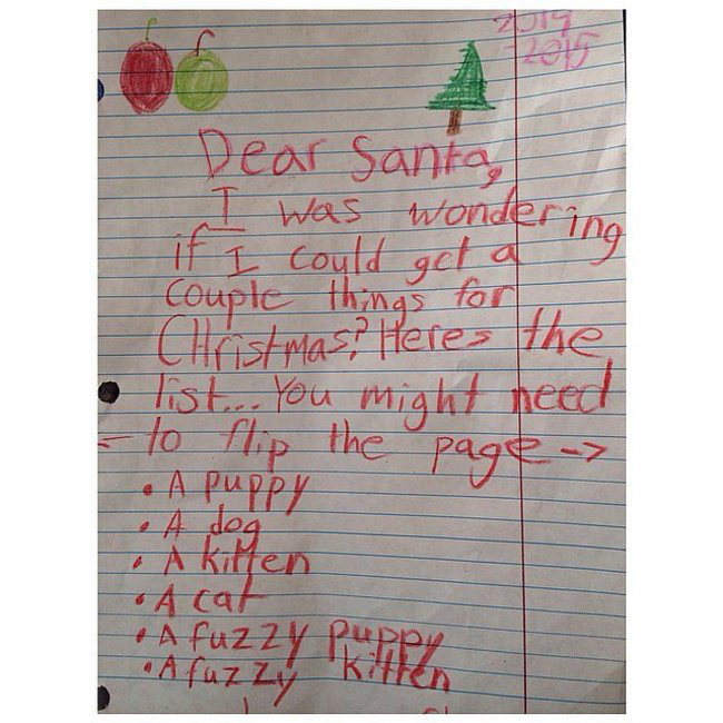 kids santa letters #9