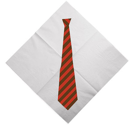 necktie napkin 3