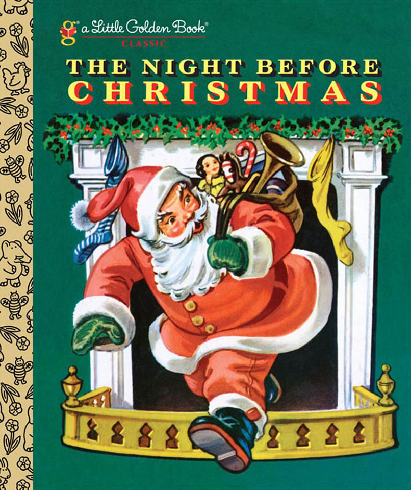 the night before christmas little golden book