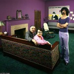 70’s rock stars at home with their parents Frank Zappa