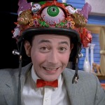 Pee-wee on scooter