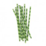 kikkerland paper straws bamboo