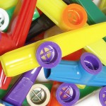 plastic kazoos