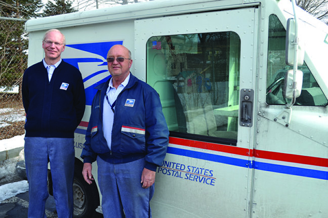 Thank a mailman day #5 photo by Allie Wenner Eagle Bulletin