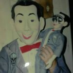 @canncommar Pee-wee and masked doll vintage Halloween 2021