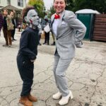 Amanda Taylor Pee-wee and Michael Myers Halloween 2021