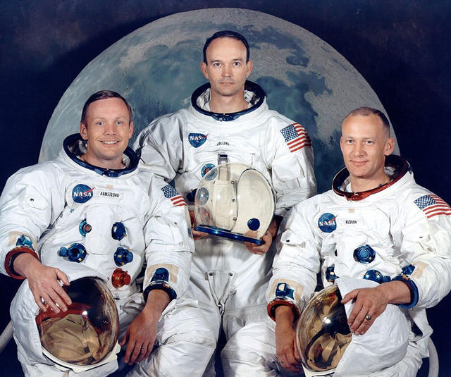 Armstrong, Michael Collins, and Buzz Aldrin