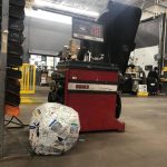 Austin Lewis tire sticker ball