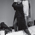 BEATLES pillow fight