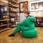 Bean-bag-onesie-by-Thinkgeek seated