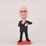 Bobblehead business man