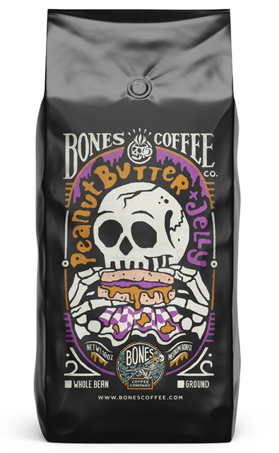 bones coffee shirt