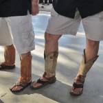 Cowboy Boot flip flops