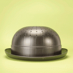 Bowler hat colander